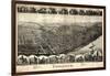 1899, Toronto Bird's Eye View, Ohio, United States-null-Framed Giclee Print