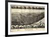 1899, Toronto Bird's Eye View, Ohio, United States-null-Framed Premium Giclee Print