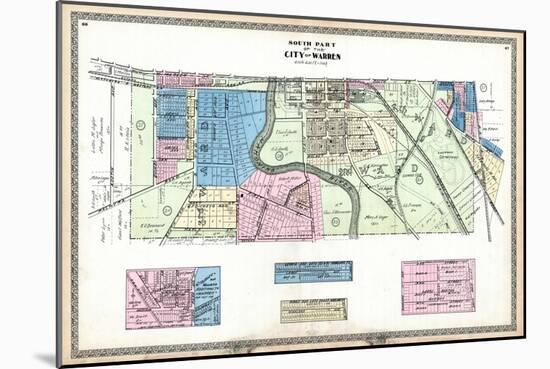 1899, Warren City - South, Ohio, United States-null-Mounted Giclee Print
