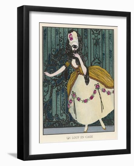 18th Century Costume for a Masked Ball-J. Gose-Framed Art Print