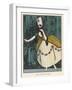 18th Century Costume for a Masked Ball-J. Gose-Framed Art Print