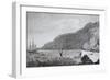 18th Century Engraving of Karakakooa Bay Where Captain James Cook Was Killed-null-Framed Giclee Print