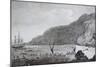 18th Century Engraving of Karakakooa Bay Where Captain James Cook Was Killed-null-Mounted Giclee Print