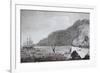 18Th Century Engraving of Karakakooa Bay Where Captain James Cook Was Killed.-Michael Nicholson-Framed Photographic Print