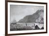 18Th Century Engraving of Karakakooa Bay Where Captain James Cook Was Killed.-Michael Nicholson-Framed Photographic Print