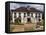 18th Century Facade with Double Staircase of Casa Da Camara and Barracks in Mariana-null-Framed Stretched Canvas