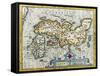 18Th Century Map of Japan-null-Framed Stretched Canvas