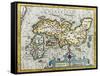 18Th Century Map of Japan-null-Framed Stretched Canvas