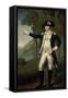 18th century painting of Marinus Willett, an American soldier and political leader.-Vernon Lewis Gallery-Framed Stretched Canvas
