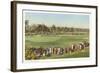 18th Green, Golf Tournament-null-Framed Art Print