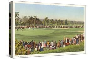 18th Green, Golf Tournament-null-Stretched Canvas