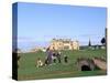 18th Hole and Fairway at Swilken Bridge Golf, St Andrews Golf Course, St Andrews, Scotland-Bill Bachmann-Stretched Canvas