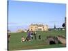 18th Hole and Fairway at Swilken Bridge Golf, St Andrews Golf Course, St Andrews, Scotland-Bill Bachmann-Stretched Canvas