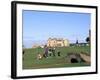 18th Hole and Fairway at Swilken Bridge Golf, St Andrews Golf Course, St Andrews, Scotland-Bill Bachmann-Framed Photographic Print