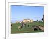 18th Hole and Fairway at Swilken Bridge Golf, St Andrews Golf Course, St Andrews, Scotland-Bill Bachmann-Framed Photographic Print