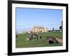 18th Hole and Fairway at Swilken Bridge Golf, St Andrews Golf Course, St Andrews, Scotland-Bill Bachmann-Framed Photographic Print