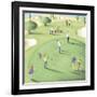 18th Hole-Jo Parry-Framed Giclee Print