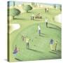 18th Hole-Jo Parry-Stretched Canvas