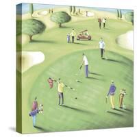 18th Hole-Jo Parry-Stretched Canvas