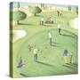 18th Hole-Jo Parry-Stretched Canvas