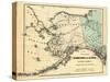 18xx, Alaska Territory Map, Alaska, United States-null-Stretched Canvas