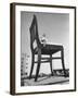 19 Ft. Chair Being Used as an Advertising Stunt-Ed Clark-Framed Photographic Print