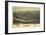 1900, Buckhannon Bird's Eye View, West Virginia, United States-null-Framed Giclee Print