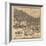 1900 LA Road Map-N. Harbick-Framed Art Print