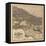 1900 LA Road Map-N. Harbick-Framed Stretched Canvas