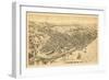 1900, Newburgh, Bird's Eye View, New York, United States-null-Framed Giclee Print