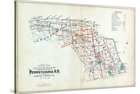 1900, Pennsylvania Railroad, Pennsylvania, United States-null-Stretched Canvas