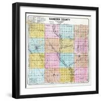 1900, Sanborn County Map, South Dakota, United States-null-Framed Giclee Print