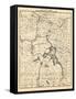 1900, Yellowstone National Park Tourist Map, Wyoming, United States-null-Framed Stretched Canvas