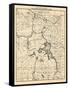 1900, Yellowstone National Park Tourist Map, Wyoming, United States-null-Framed Stretched Canvas