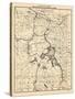 1900, Yellowstone National Park Tourist Map, Wyoming, United States-null-Stretched Canvas