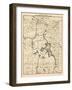 1900, Yellowstone National Park Tourist Map, Wyoming, United States-null-Framed Premium Giclee Print