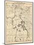 1900, Yellowstone National Park Tourist Map, Wyoming, United States-null-Mounted Giclee Print