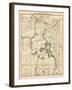 1900, Yellowstone National Park Tourist Map, Wyoming, United States-null-Framed Giclee Print