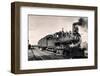 1900s 1910 STEAM ENGINE PASSENGER TRAIN ROLLING STOCK OF THE HUDSON BAY EMPORIA AND GULF LINE KA...-Charles Phelps Cushing-Framed Photographic Print