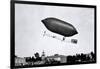 1900s-1910s Lincoln Beachey Airship Appearance Is Cross Between Hot Air Balloon and Blimp-null-Framed Photographic Print