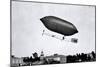 1900s-1910s Lincoln Beachey Airship Appearance Is Cross Between Hot Air Balloon and Blimp-null-Mounted Photographic Print