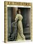 1900s France Le Theatre Magazine Cover-null-Stretched Canvas