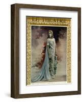 1900s France Le Theatre Magazine Cover-null-Framed Giclee Print