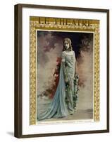 1900s France Le Theatre Magazine Cover-null-Framed Giclee Print