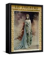 1900s France Le Theatre Magazine Cover-null-Framed Stretched Canvas