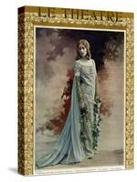 1900s France Le Theatre Magazine Cover-null-Stretched Canvas