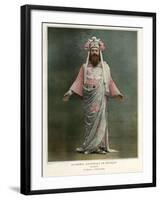 1900s France Le Theatre Magazine Plate-null-Framed Giclee Print