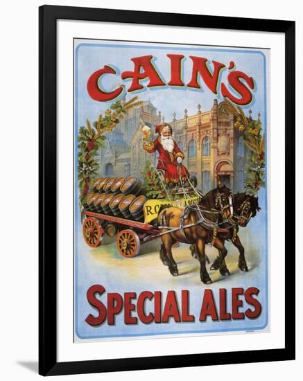 1900s UK Cain's Poster-null-Framed Giclee Print