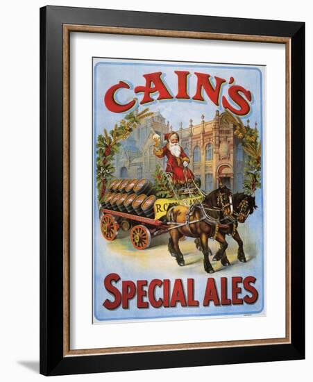 1900s UK Cain's Poster-null-Framed Giclee Print