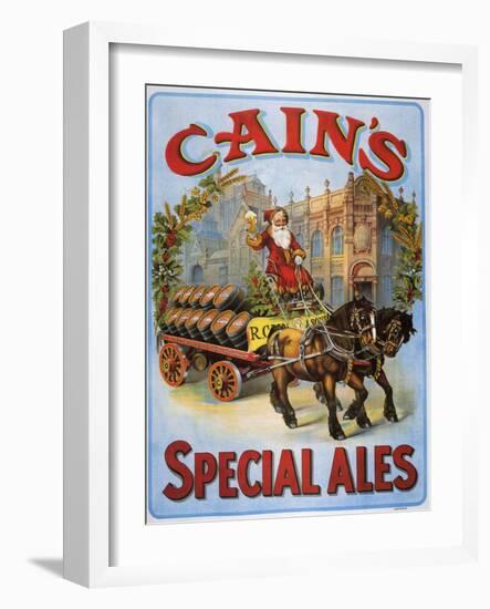 1900s UK Cain's Poster-null-Framed Giclee Print